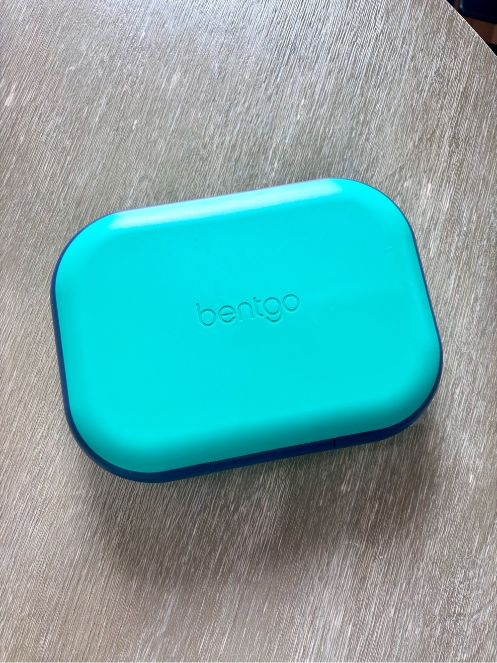 Bentgo Kids 4 Compartment Lunchbox - Teal and Navy